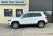 2017 VW Tiguan with professional window tint in North Bay